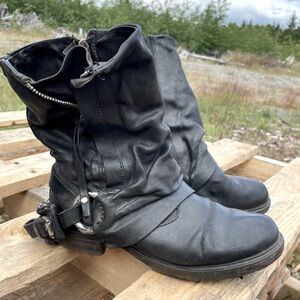 AS98 Pirate Moto Boots - size EU 38